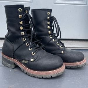 Ad Tec Leather Boots size 7 women’s